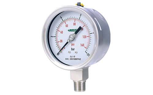 Bourdon Tube Pressure Gauges (Liquid Filled)