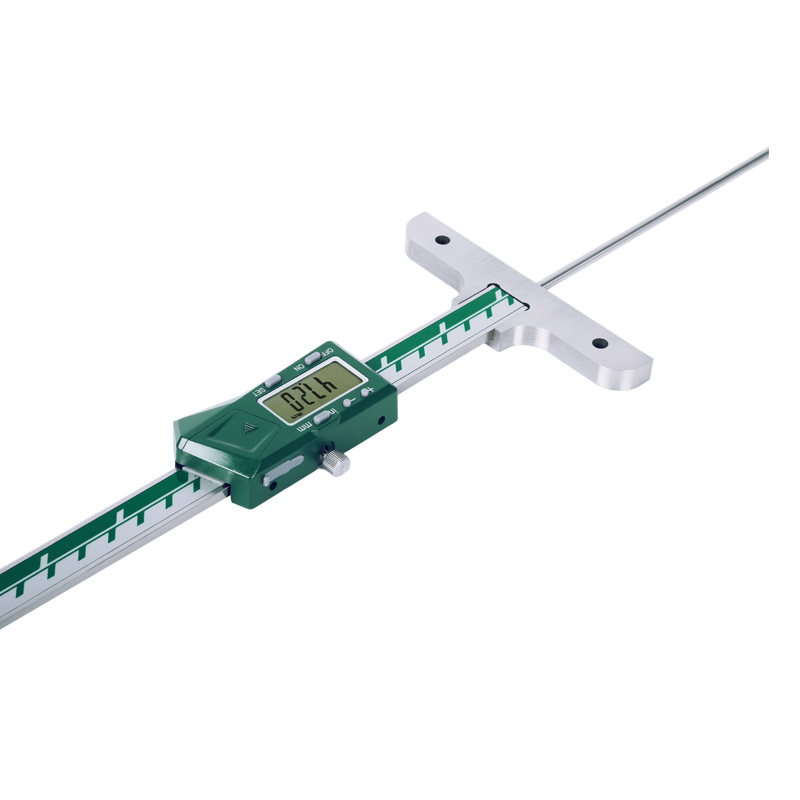 Digital Depth Gauges With Round Depth Bar